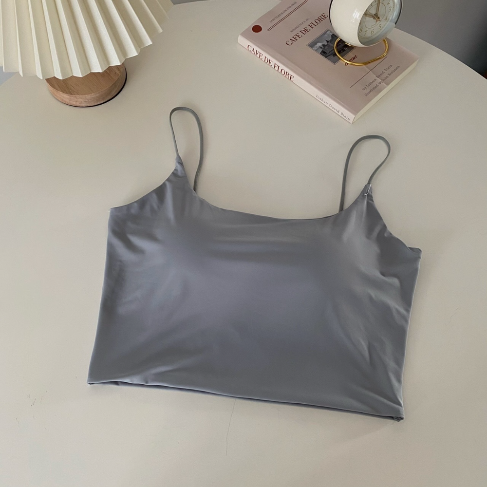 Ice Silk Seamless Bralette with Chest Pads